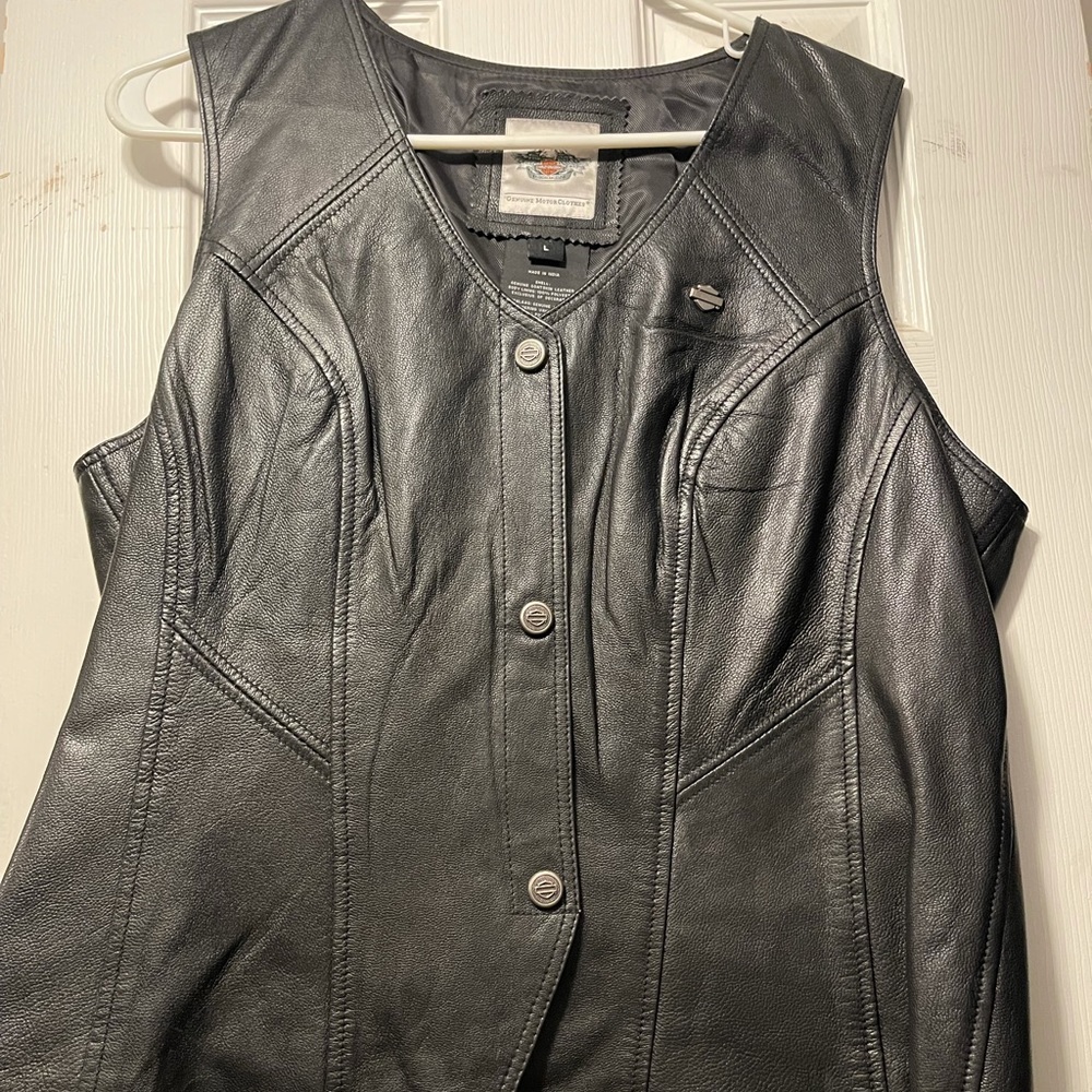Harley Davidson Leather Vest